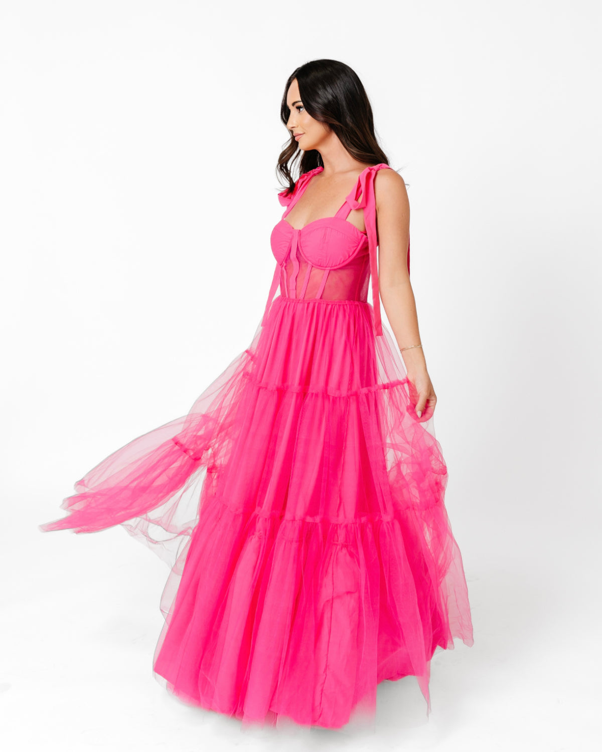 Bustier Tulle Gown