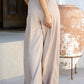 Pleated Wide Leg Pants